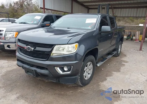 2017 Chevrolet Colorado Wt из США, поврежденный, VIN 1GCGSBEN0H1296717